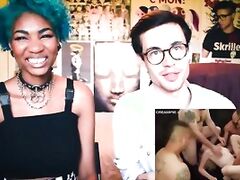Naked People Ep. 18 British Boy Watches Hot Gangbang with Cock and Balls